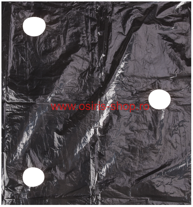 Folie Mulcire Neagra Perforata 1,4m x 50m x 30microni